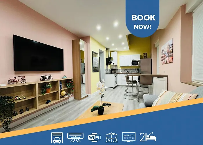 70m2 Climatise - Parking Prive - Terrasse - 2 - Lycee Roosevelt - Arena Διαμέρισμα