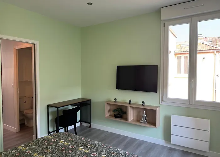 70m2 Climatise - Parking Prive - Terrasse - 2 - Lycee Roosevelt - Arena * Ρενς